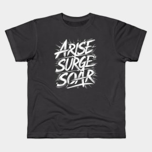 Arise and Render Service to Humanity - Baha'i Faith Kids T-Shirt